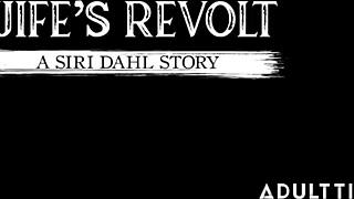 Fuck Yes! Submissive Wife Siri Dahl and Ana Foxxx Take Dom Husband's Kinky 3-Way Pounding!