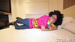 Watch this ladyboy compete in assfucking contest with monster cock pounding!