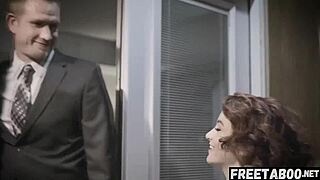 skinny teen 18+ shocks sugar daddy with full anal creampie movie