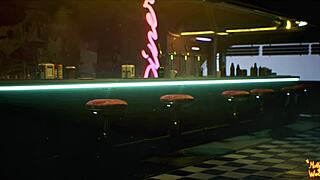 burnices late-night bar seduction leads to juicy creampie ride