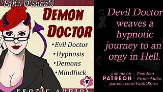 Demon Doctor's Erotic Hypnosis Lures Patient to Hellish Depths