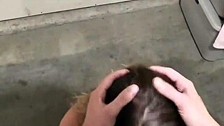 hey babe im sneakin a quick pov fuck with curvy wife in car garage