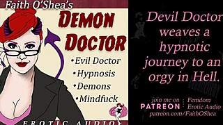 Demon Doctor's Erotic Hypnosis Lures Patient to Hellish Depths