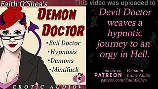 Demon Doctor's Erotic Hypnosis Lures Patient to Hellish Depths