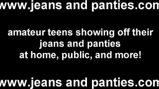 watch my tight 18+ ass shake in ripped jeans!