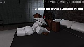 BBC Pounds Big Ass Prostitute Mercilessly in Roblox Hotel!