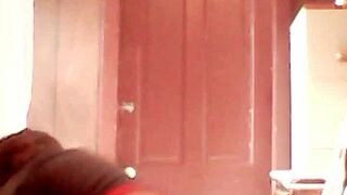 Deep toy probe explores tight anal depths up close