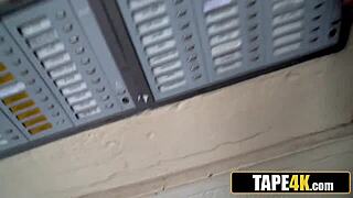 hey mature big tits babe tricked by plumber into rough sex