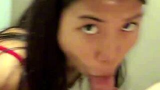 can you believe this 18yo asian sucked me off in public toilet huge load