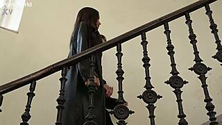 flirtatious waitress lia lin fucks customer hard on first date 😈