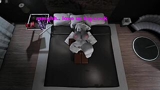 BBC Pounds Big Ass Prostitute Mercilessly in Roblox Hotel!