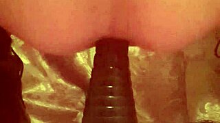 amateur teen fists her asshole deep with anal toys solo