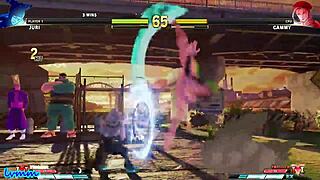 Juri Han's Sexy Barefoot Skin Battles Cammy in Feet Mod Showdown