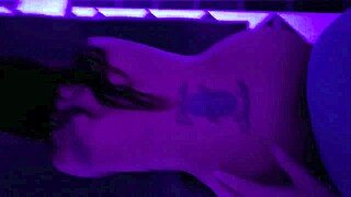 couple dives into hot swinger club action with full intense sex session