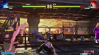 Juri Han's Sexy Barefoot Skin Battles Cammy in Feet Mod Showdown
