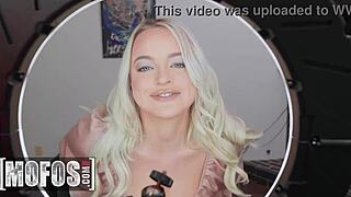 Alexis kay bends over for creampie after wild photoshoot pussy pounding