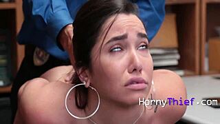 what happens when busty brunette karlee grey's huge natural tits lead to kinky office punishment