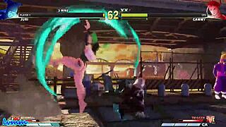 Juri Han's Sexy Barefoot Skin Battles Cammy in Feet Mod Showdown
