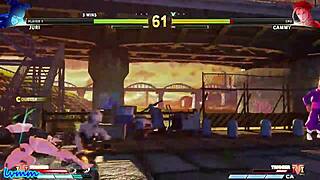 Juri Han's Sexy Barefoot Skin Battles Cammy in Feet Mod Showdown