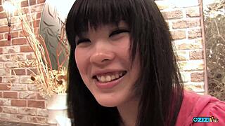 Cute girl begs for nonstop creampie pounding