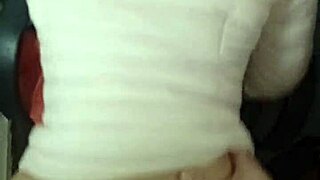 A pretty latina sneaks creampie pussy pounding in abandoned hospital then cum in mouth