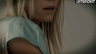 oily massage turns into passionate lesbian pussy licking for claudia and caprice