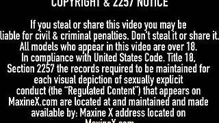 maxine x tempts hubby into pounding her with big dick