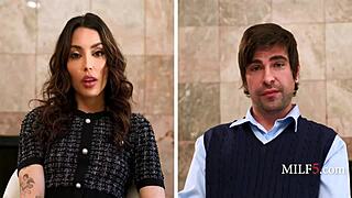 Wow! Vanessa Sky And Lucky Fate Share Curvy Spy Milf Action!