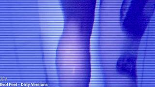 kink barbie bound as mistress ravena dominates with dirty foot worship