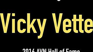 Blonde Bombshell Vicky Vette's Intriguing Boss Tease Unfolds