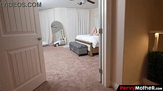 Ginger cougar caught groping massive tits secretly