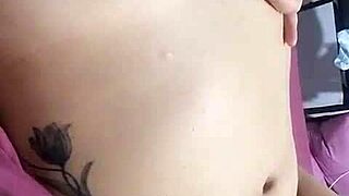 Latina Doctor Masturbates Hairy Pussy in Hospital