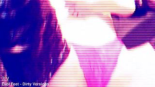 kink barbie bound as mistress ravena dominates with dirty foot worship