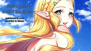 Princess Zelda's JOI strokes you right! 👑💦