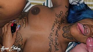 Curvy babe rides big cock with tight pussy and natural tits bouncing