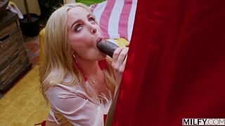 Charlie devours ex-bf's BBC with deepthroat cowgirl creampie ride