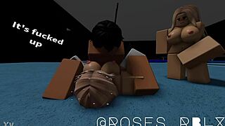 Acrobatic Roblox Gymnast Twists Into Intense Flexible Sex Positions