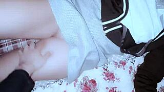 mexican college babe's tight pussy overflows with hot creampie in hd