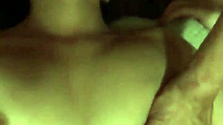 thai babe bruna gags on throbbing cock deep!