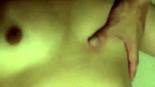 thai babe bruna gags on throbbing cock deep!