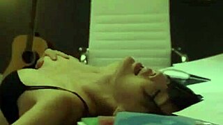 Korean teacher delivers intimate love lesson instructions