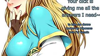 Princess Zelda's JOI strokes you right! 👑💦