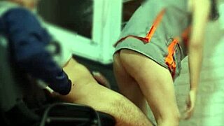 spying hot mexican nataly riding in miniskirt 🍑🔥