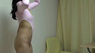 Sara Uruki Strips from Leotard to Micro Bikini Workout