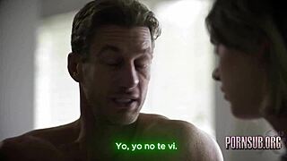 teasing seduces with big tits and ass in erotic taboo latina milf play