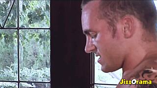 crazy blonde slut tight ass pounded hard in wild threesome