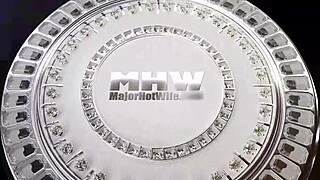 Diamond Asteria Sucks and Rides Rome Majors' Monster Cock!