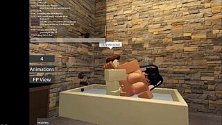 roblox bunny with big tits gets hardcore fucked in game 🎮🍑