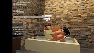 roblox bunny with big tits gets hardcore fucked in game 🎮🍑