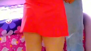 neighbor sneaks in for wild anal creampie squirting on married latina's bed